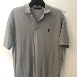 Grey Ralph Lauren polo